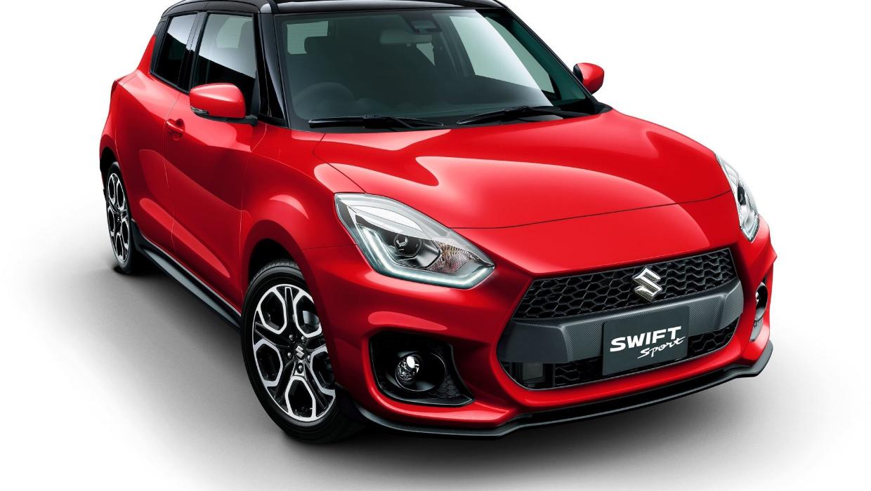 Suzuki Swift Sport inbound with 1.4 turbo and manual gearbox