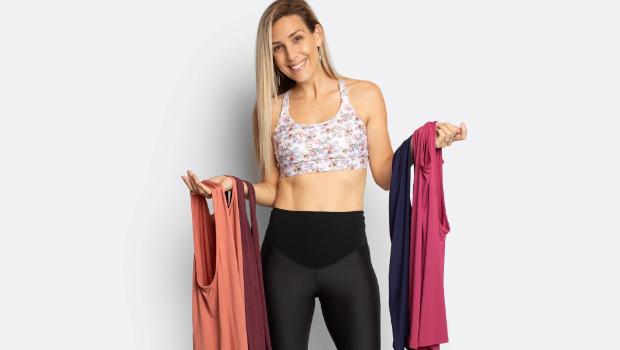Maternity activewear brand sells secondhand