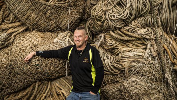 Net gain as old fishing gear recycled for other uses