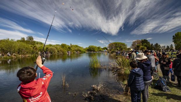 Big fishing in small ponds for Canterbury kids